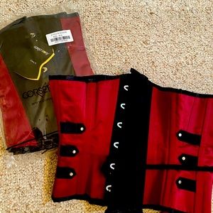 Corset. Burgundy. NWT. Sexxxy!!!!